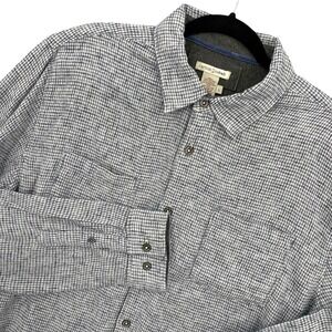 Carbon2cobalt Tivoli Double Shirt Mens L Gray Long Sleeve Outdoors
